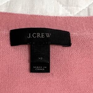 J. Crew Women's Soft Pink Crew Neck Sweater